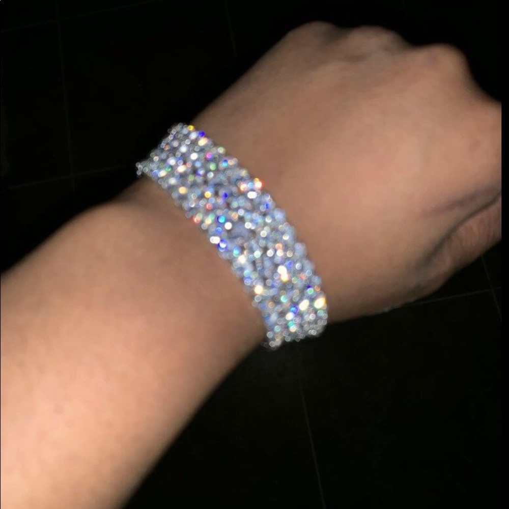 Real silver bracelet or gold your choice